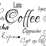 Šablone za natpise o kavi – coffee, latte, espresso i cappuccino za kafiće